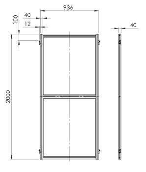 Preview: Schutzfeld mit Fenster